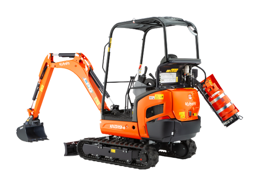 MINI PELLE KUBOTA 1t9 KX19 LPG
