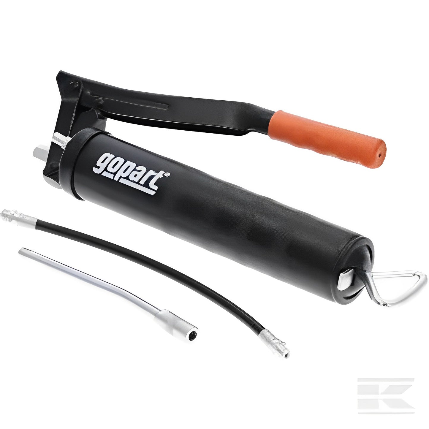 Pompe à graisse à levier + flexible, pour cartouche de graisse 400 g
