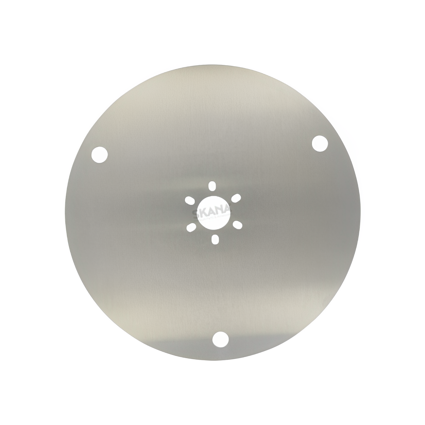 Plaque de protection/friction des lames pour tondeuses robots HUSQVARNA modèles Automower® jusqu'à 2020: 420, 430X, 440, 450X, 520, 550. Ø 222 mm. Epaisseur 1,0 mm. Remplace origine 587 37 80-01.