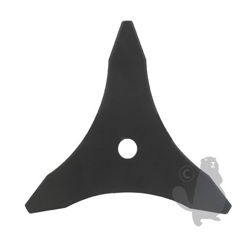 Lame professionnelle 3 dents adaptable pour débroussailleuse – Coupe de 350mm, alésage : 25,4mm, épaisseur : 4mm
