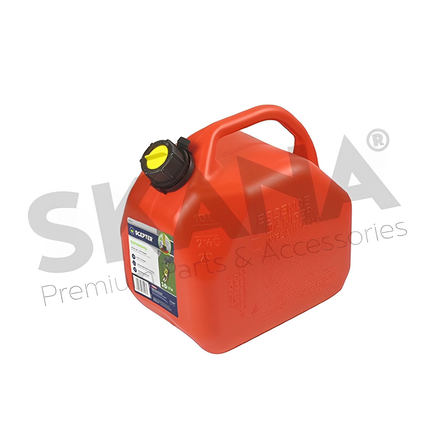 Jerrican plastique avec bec verseur PRO. Contenance 10 LITRES ( F1895 )