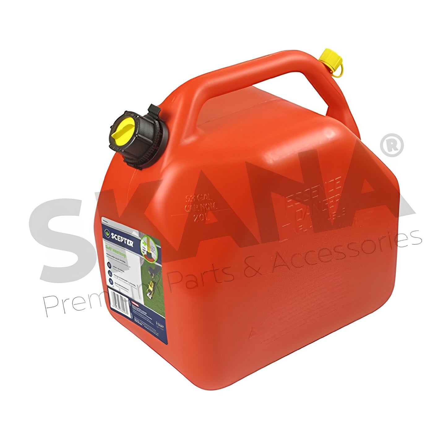 Jerrican plastique avec bec verseur PRO. Contenance 20 LITRES ( F1896 )