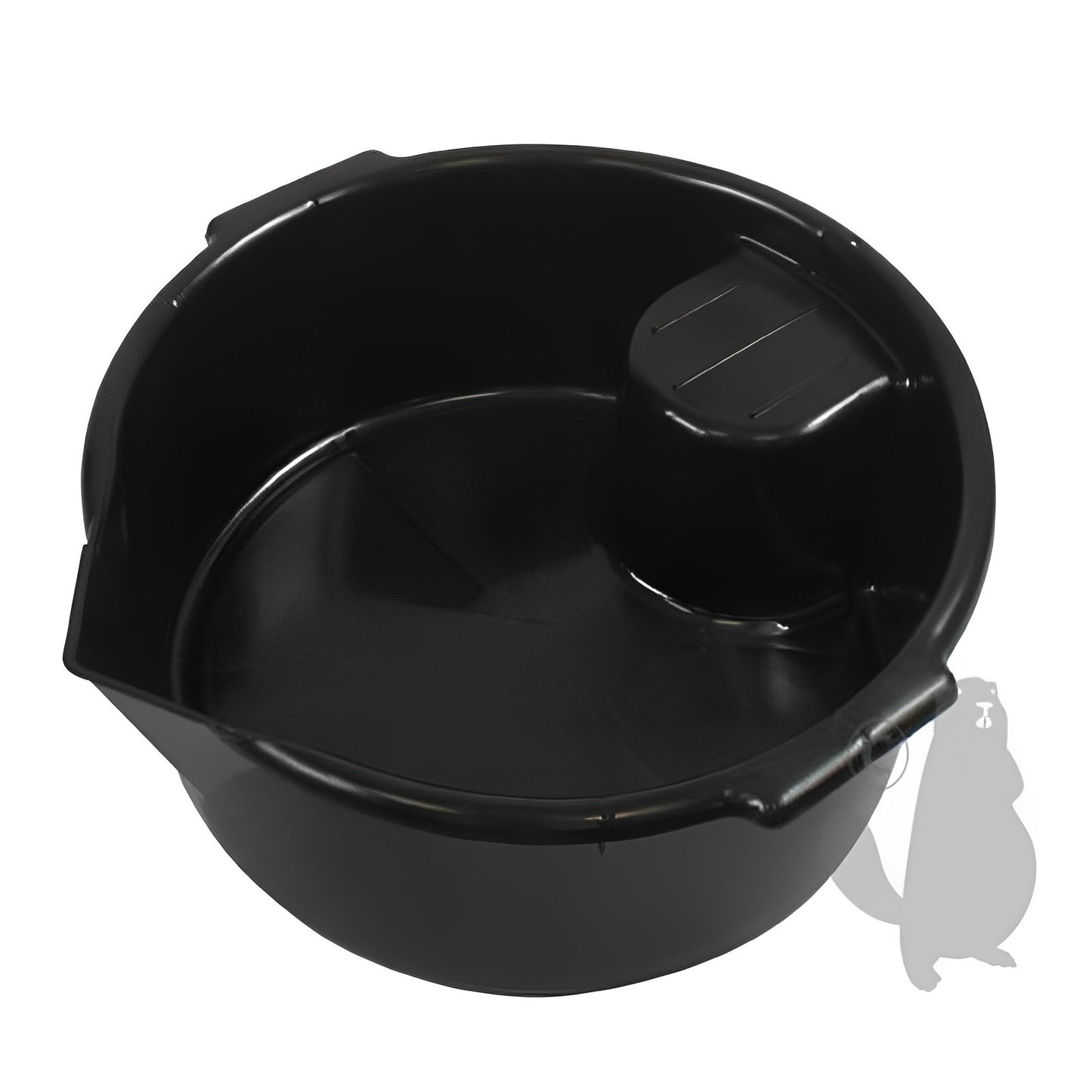 Bac de vidange PRESSOL en plastique. pour nettoyage ou vidange, contenance 6 litres