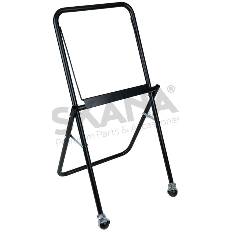 Support pour rouleau de papier sur pied. Largeur du rouleau 220 – 280 mm. Tubes en acier