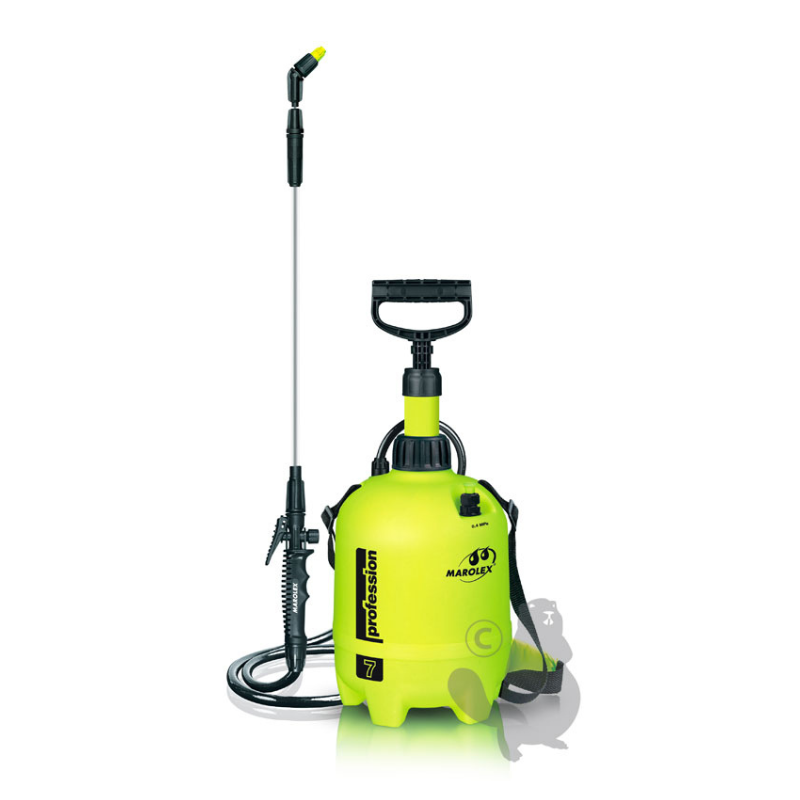Pulvérisateur à pression MAROLEX modèle PROFESSION 7, capacité de 7 litres pour une pression de 4 bars