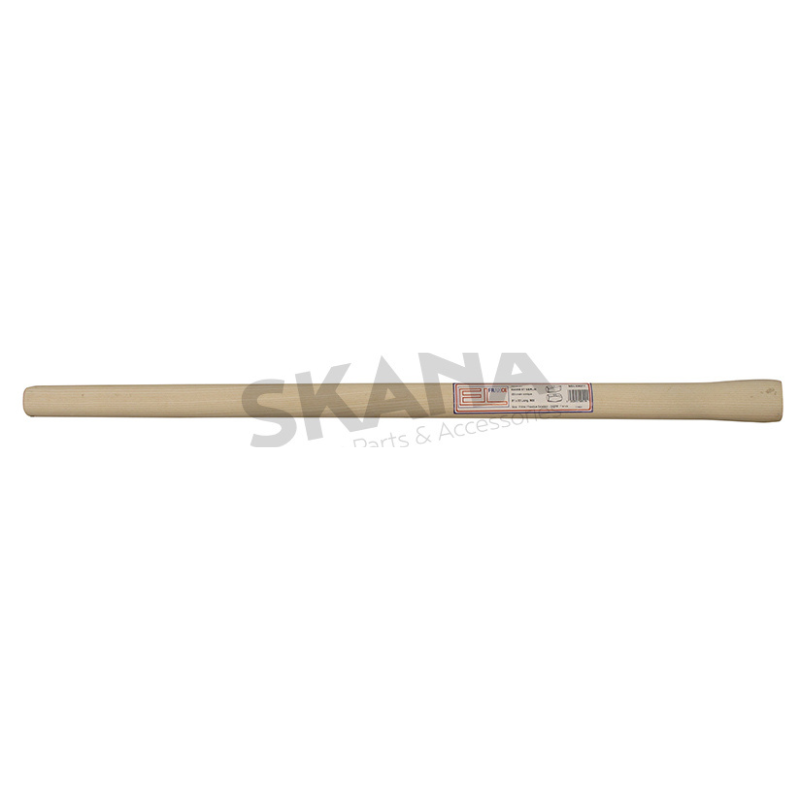 Manche en frêne poncé adaptable pour masse. 51 x 32mm x 0,9m. Oeil ovale