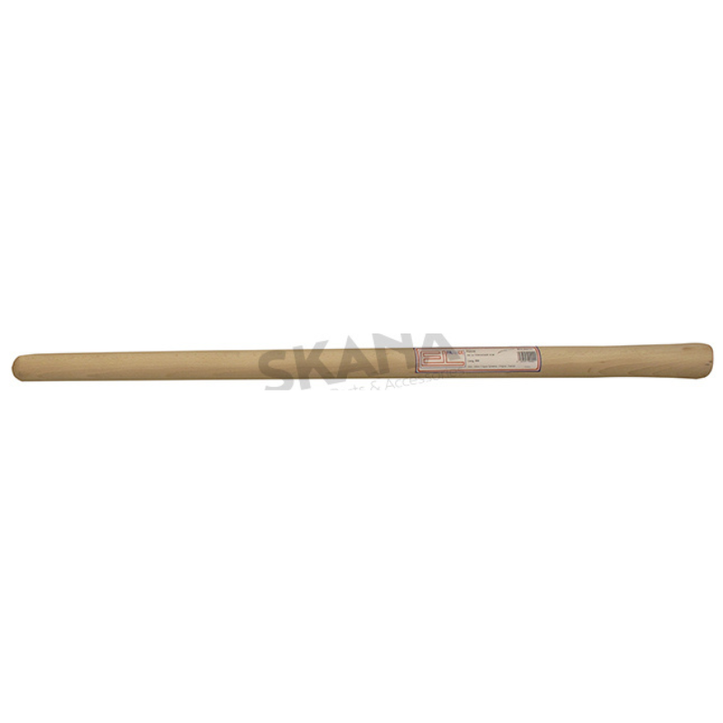 Manche en bois dur poncé adaptable pour houe, Ø 42mm x 1,1m