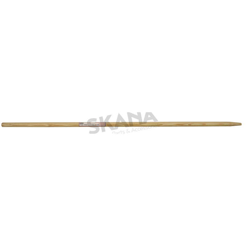 Manche en bois dur poncé adaptable pour croc, Ø 39mm x 1,5m