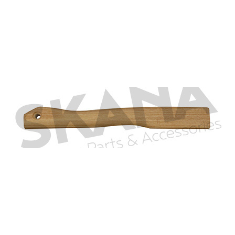 Manche en frêne verni adaptable pour hachette canadienne 400 x 47 x 17,5mm (brochable)