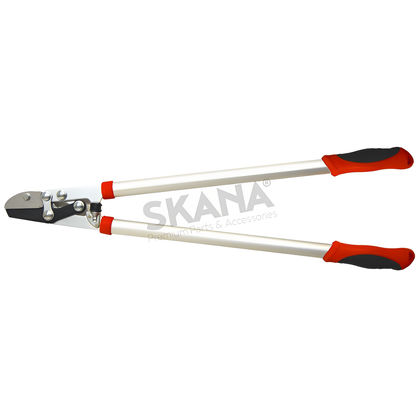 Coupe branches OZAKI à Lame enclume pour bois durs, en acier traité. Poignées bi-matière et bras aluminium