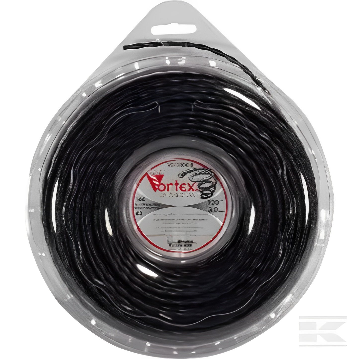 Fil nylon Vortex Ø 3mm 43,9m Torsadé noir