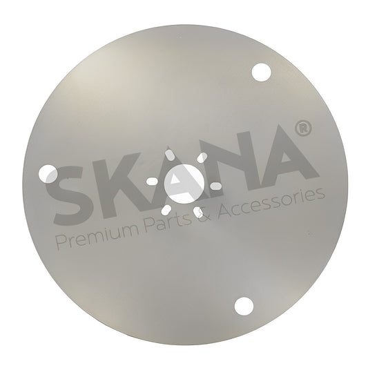 Plaque de protection/friction des lames pour tondeuses robots HUSQVARNA modèles Automower® à partir de 2020: 310, 315, 315X, 435X AWD, 535. Ø 191 mm. Epaisseur 1,2 mm. Remplace origine 598 79 48-01.