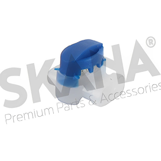 Jeu de 50 connecteurs électriques 3 connexions, auto-dénudants à sertir 3M™ Scotchlok™ 314 bleu. Pour fils de diamètre maxi 3,9 mm et de section de 0,5 à 1,5 mm². Résistant à l'humidité...