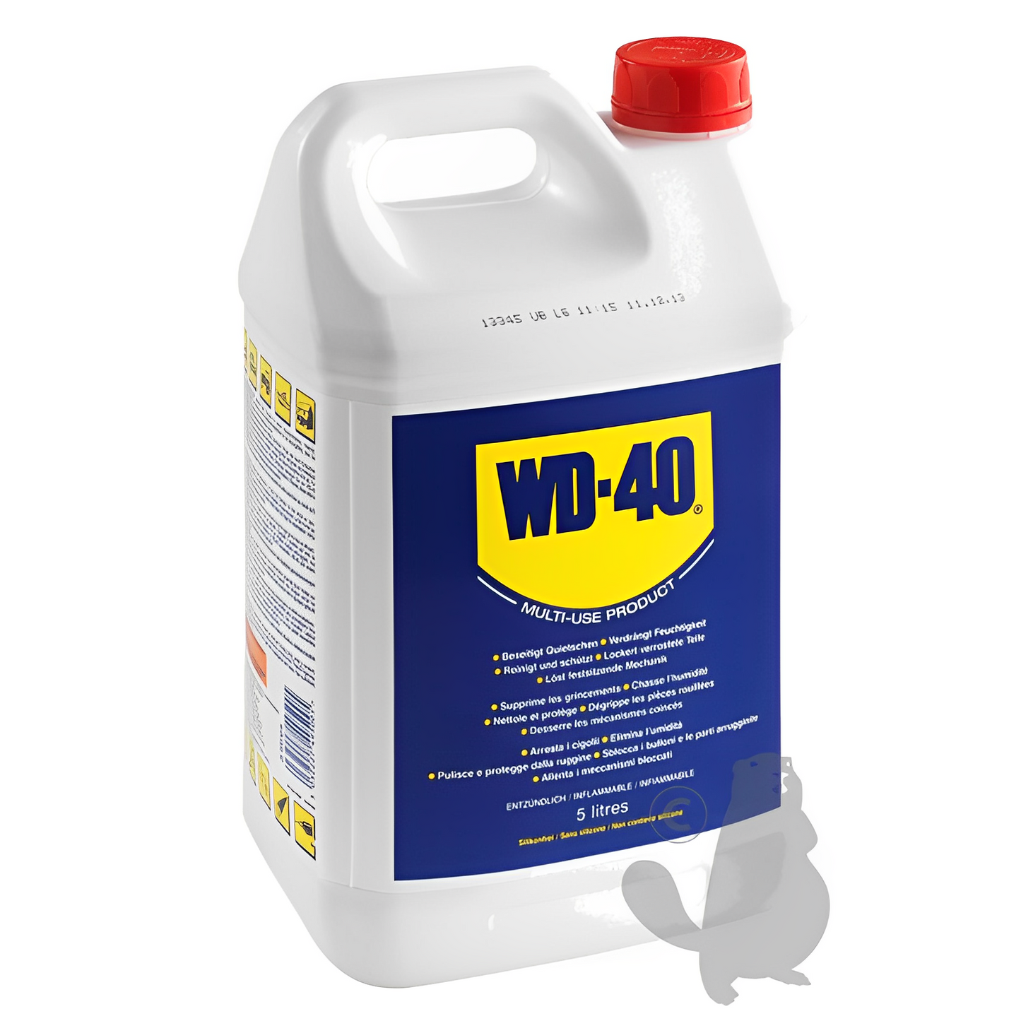 Lubrifiant WD-40 en bidon de 5 litres
