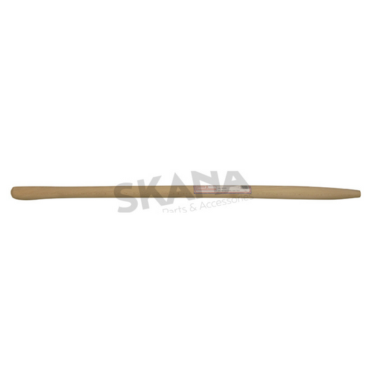 Manche en bois dur poncé adaptable pour bêche à pomme, Ø 39mm x 1m