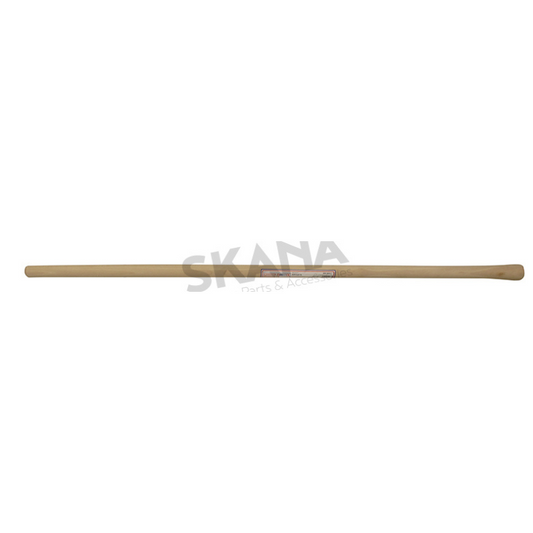 Manche en bois dur poncé adaptable pour pioche, oeil ovale, 55 x 35mm x 0,9m
