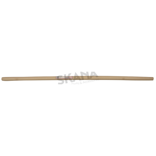 Manche en bois poncé adaptable pour râteau, Ø 28mm x 1,5m