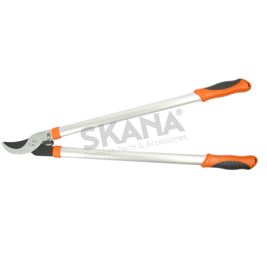 Coupe branches OZAKI à Lame tirantes pour bois tendre, en acier traité, avec poignée bi-matière et bras en aluminium. Longueur totale 740mm. Ø de coupe 38mm
