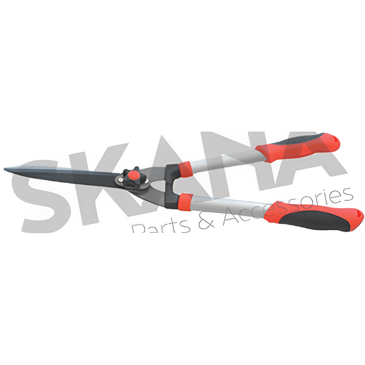 Cisaille à haie OZAKI à Lames droites, de longueur 60 cm – Poignées bi-matière et bras aluminium