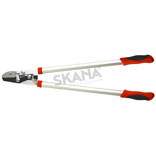 Coupe branches OZAKI à Lame enclume pour bois durs, en acier traité. Poignées bi-matière et bras aluminium