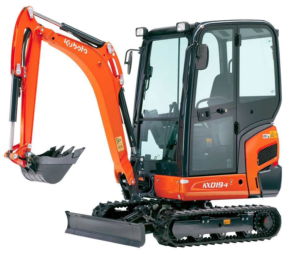 MINI PELLE KX019 KUBOTA